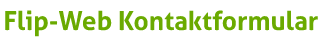 Flip-Web Kontaktformular